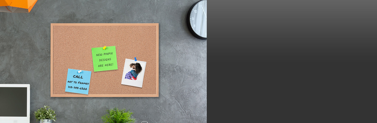 Custom Bulletin Boards Decorative Memo Cork Pin Plain Cork Bulletin Board Lifestyle Image New Custom Designs