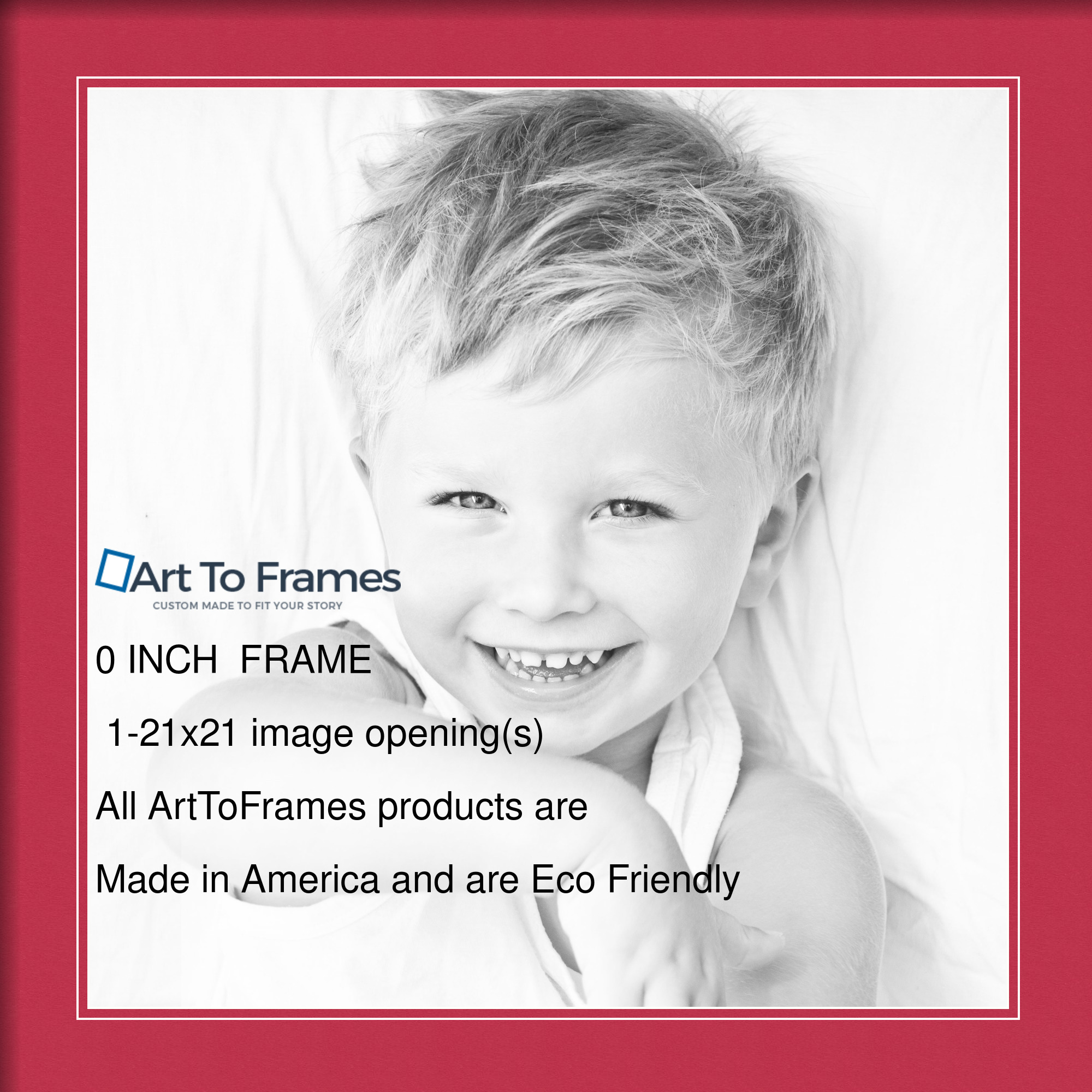 ArtToFrames Custom Red Rouge Picture Photo Frame Mat Matting Board LG - Picture 100 of 150