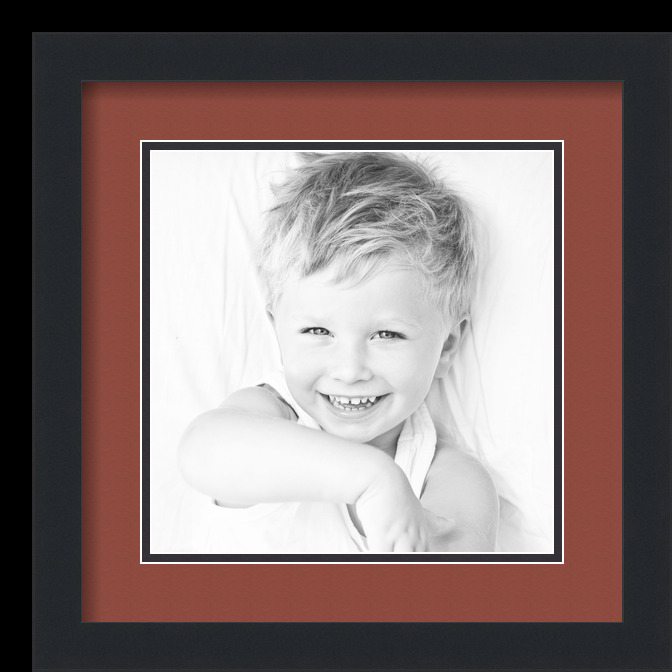 ArtToFrames matt 14x14 schwarzer Bilderrahmen mit 2" Doppelmatte, 10x10 Öffnung - Bild 106 von 497