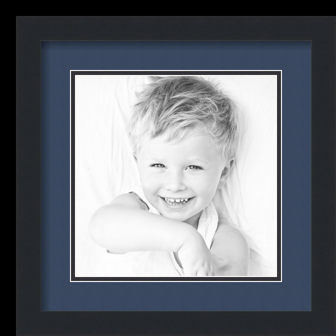 ArtToFrames matt 14x14 schwarzer Bilderrahmen mit 2" Doppelmatte, 10x10 Öffnung - Bild 74 von 497
