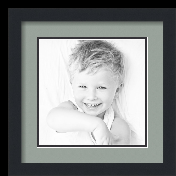 ArtToFrames matt 14x14 schwarzer Bilderrahmen mit 2" Doppelmatte, 10x10 Öffnung - Bild 258 von 497