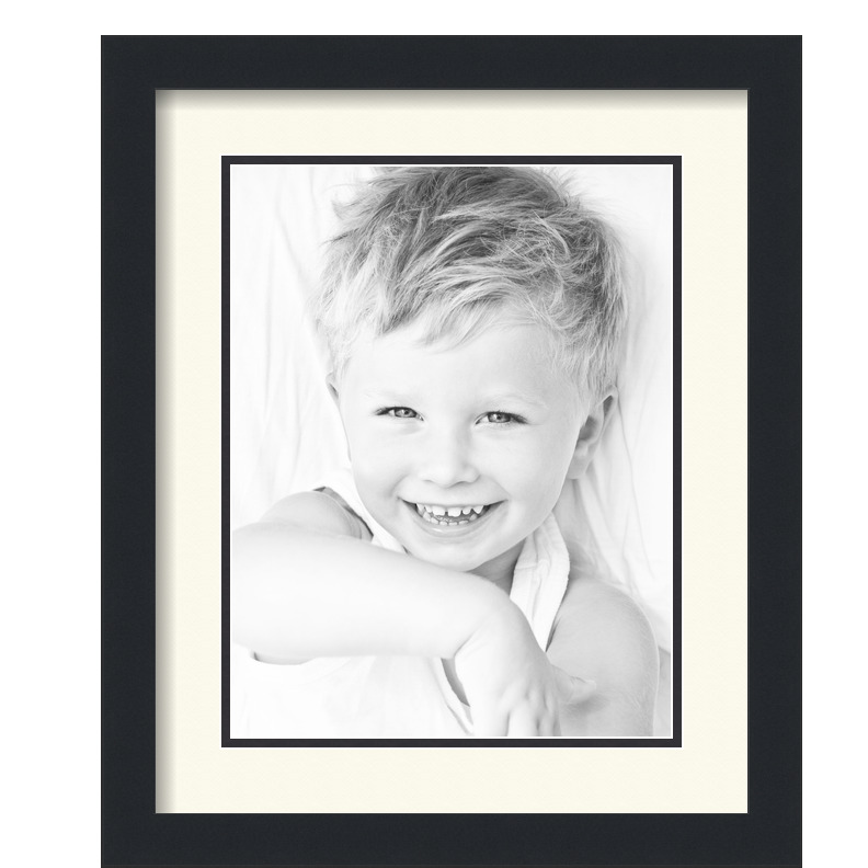 ArtToFrames Matted 14x17 Black Picture Frame with 2" Double Mat, 10x13 Opening - Picture 298 of 497