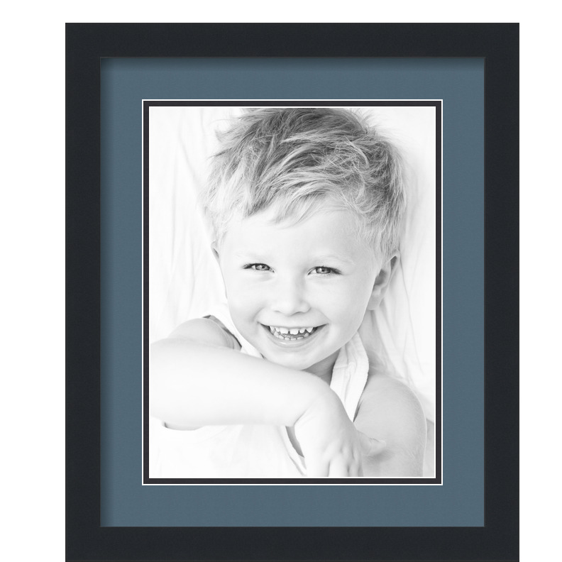 ArtToFrames Matted 14x17 Black Picture Frame with 2" Double Mat, 10x13 Opening - Picture 50 of 497