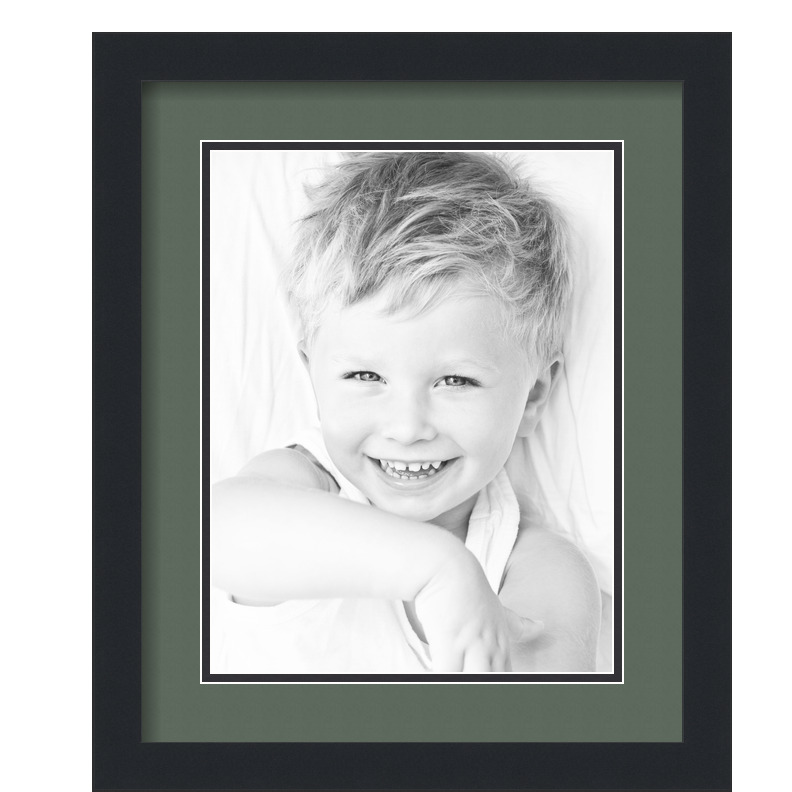 ArtToFrames Matted 14x17 Black Picture Frame with 2" Double Mat, 10x13 Opening - Picture 234 of 497