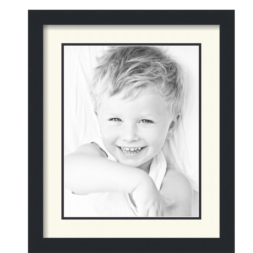 ArtToFrames Matted 15x18 Black Picture Frame with 2" Double Mat, 11x14 Opening - Picture 298 of 497