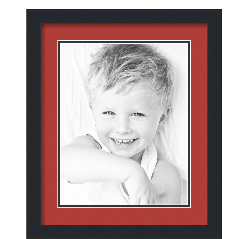 ArtToFrames Matted 15x18 Black Picture Frame with 2" Double Mat, 11x14 Opening - 第 378/497 張圖片