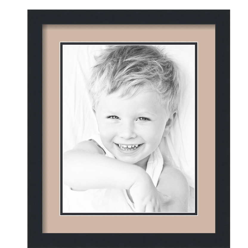 ArtToFrames Matted 15x18 Black Picture Frame with 2" Double Mat, 11x14 Opening - 第 194/497 張圖片