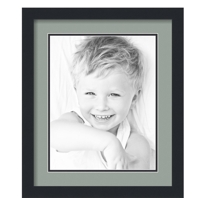ArtToFrames Matted 15x18 Black Picture Frame with 2" Double Mat, 11x14 Opening - 第 258/497 張圖片