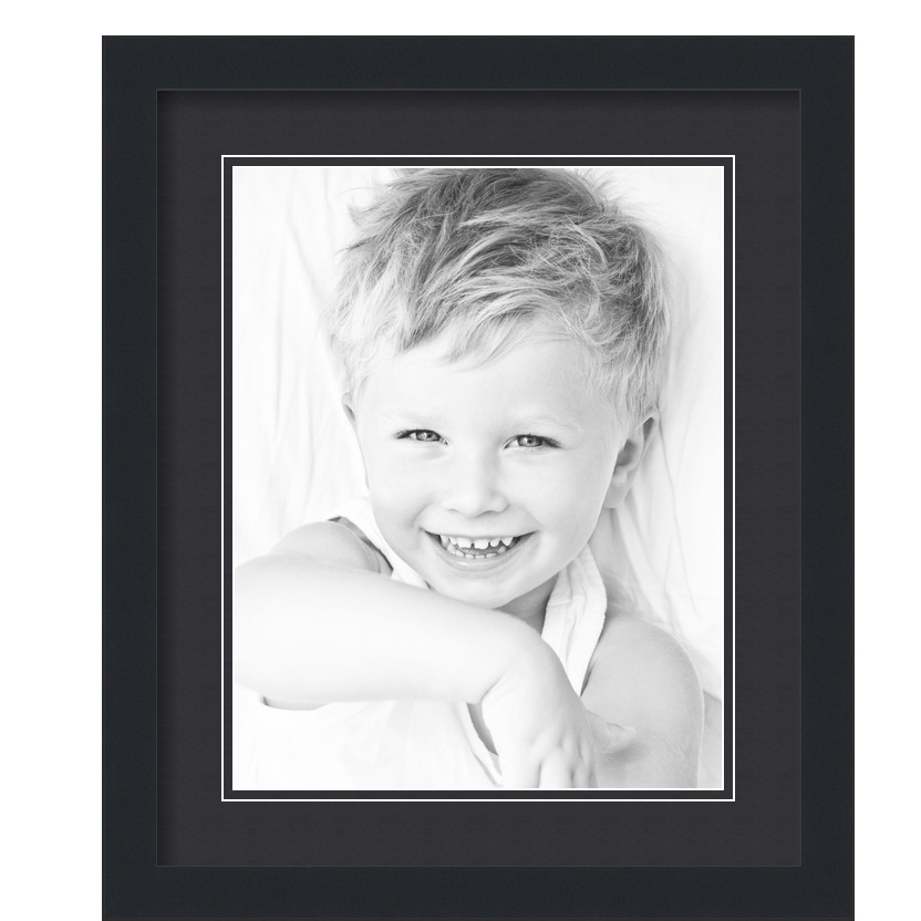 ArtToFrames Matted 15x18 Black Picture Frame with 2" Double Mat, 11x14 Opening - 第 10/497 張圖片