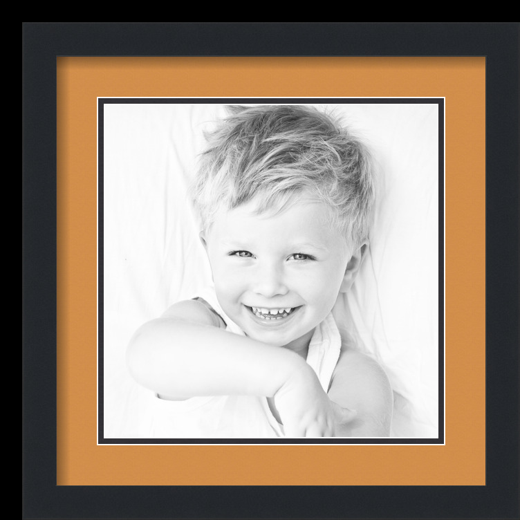 ArtToFrames Matted 16x16 Black Picture Frame with 2" Double Mat, 12x12 Opening - Picture 314 of 497