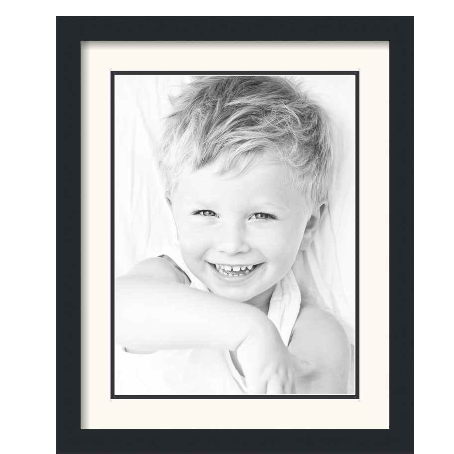 ArtToFrames Cornice portafoto nera opaca 16x20 con doppio tappetino 2", apertura 12x16 - Foto 474 di 497