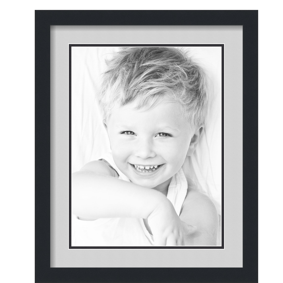 ArtToFrames Cornice portafoto nera opaca 16x20 con doppio tappetino 2", apertura 12x16 - Foto 186 di 497