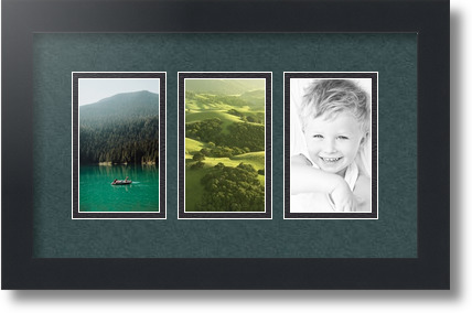 ArtToFrames Collage Estera Marco de Foto - 3 3x5" Aberturas en Negro Satinado 22 - Imagen 29 de 62