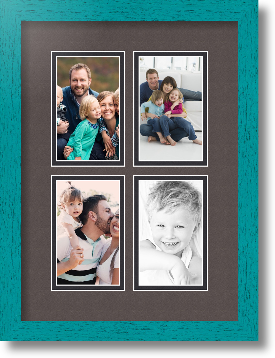 Arttoframes Collage Mat Picture Photo Frame With 4 3x5 Openings In Arttoframes Collage Mat Picture Photo Frame With 4