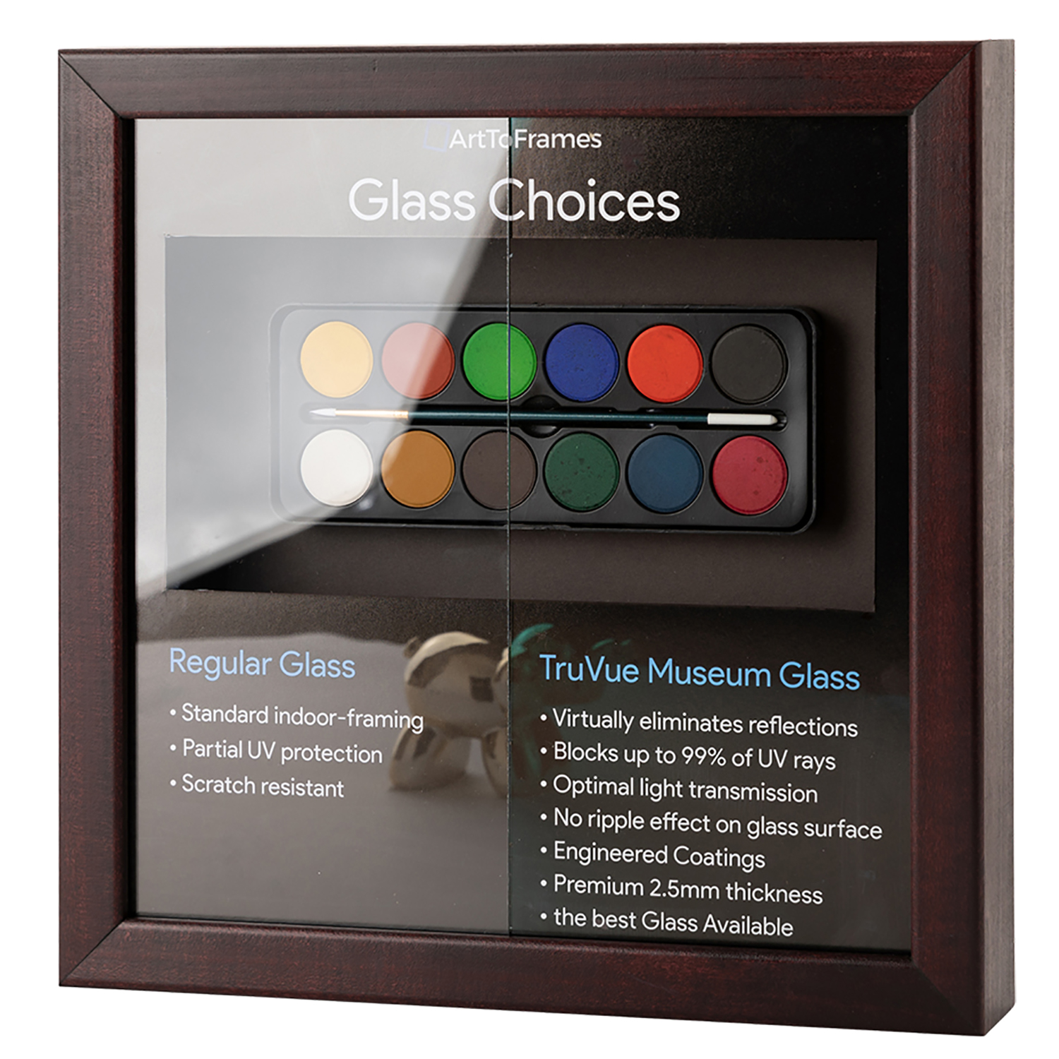 ArtToFrames 11"x14" TruVue Glass Replacement for Picture Frames - Picture 10 of 11