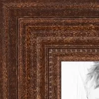 .875 wide 2WOMD8669 12  x  30 Picture Frame Traditional Cherry with Steps . ArtToFrames 12x30