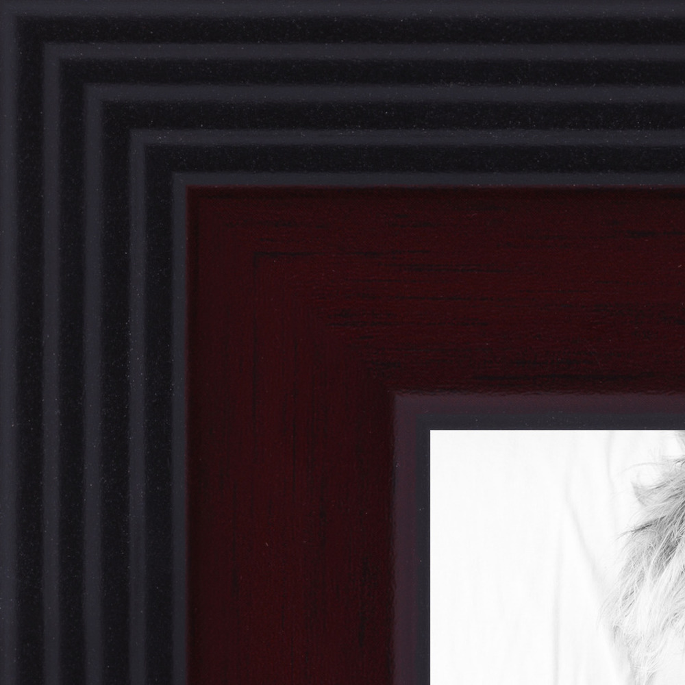 ArtToFrames Picture Frame Custom 1.5" Brown Windsor Mahogany 4687 Small