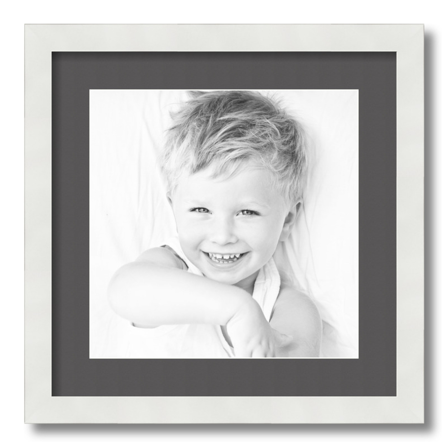 ArtToFrames Matted 16x16 White Picture Frame with 2" Mat, 12x12 Opening 3966 - Picture 18 of 489