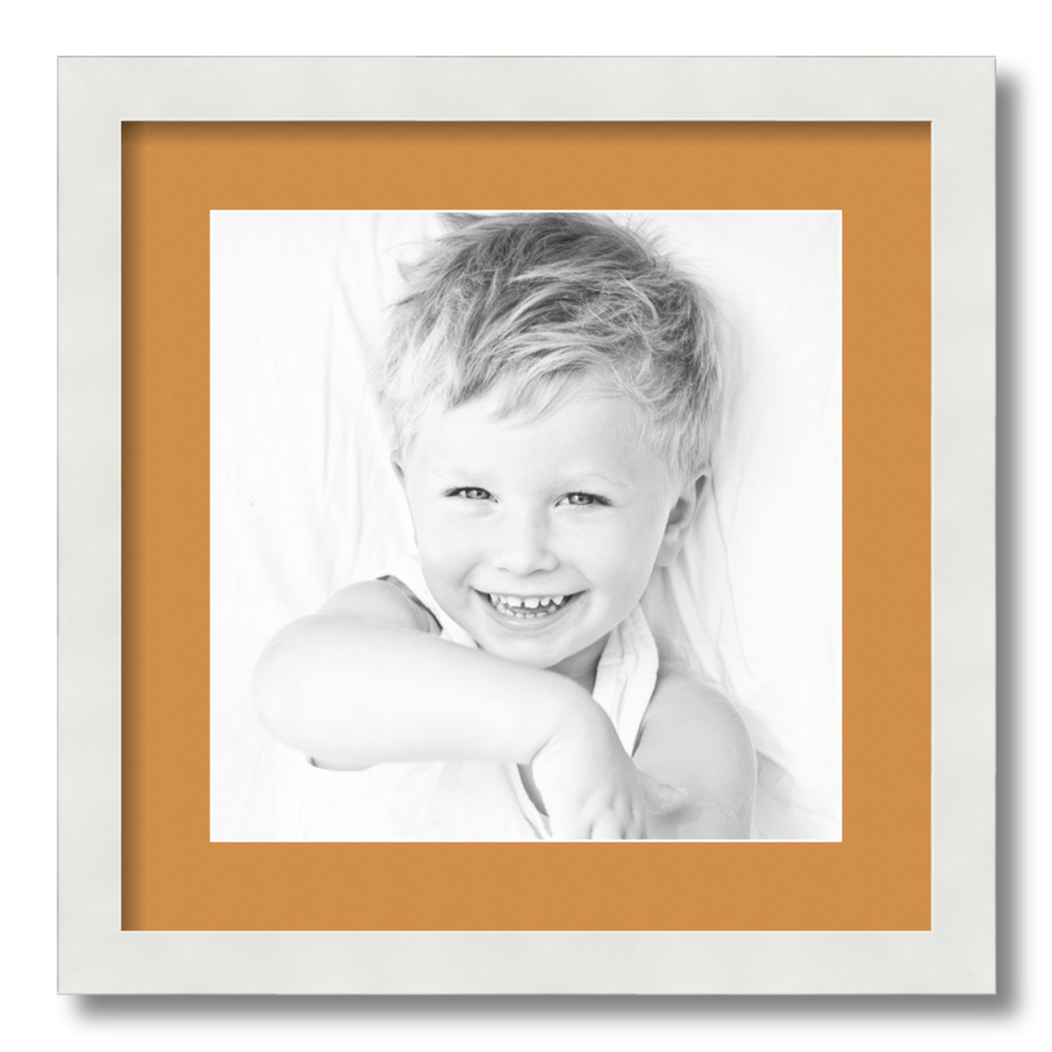 ArtToFrames Matted 16x16 White Picture Frame with 2" Mat, 12x12 Opening 3966 - Picture 282 of 489
