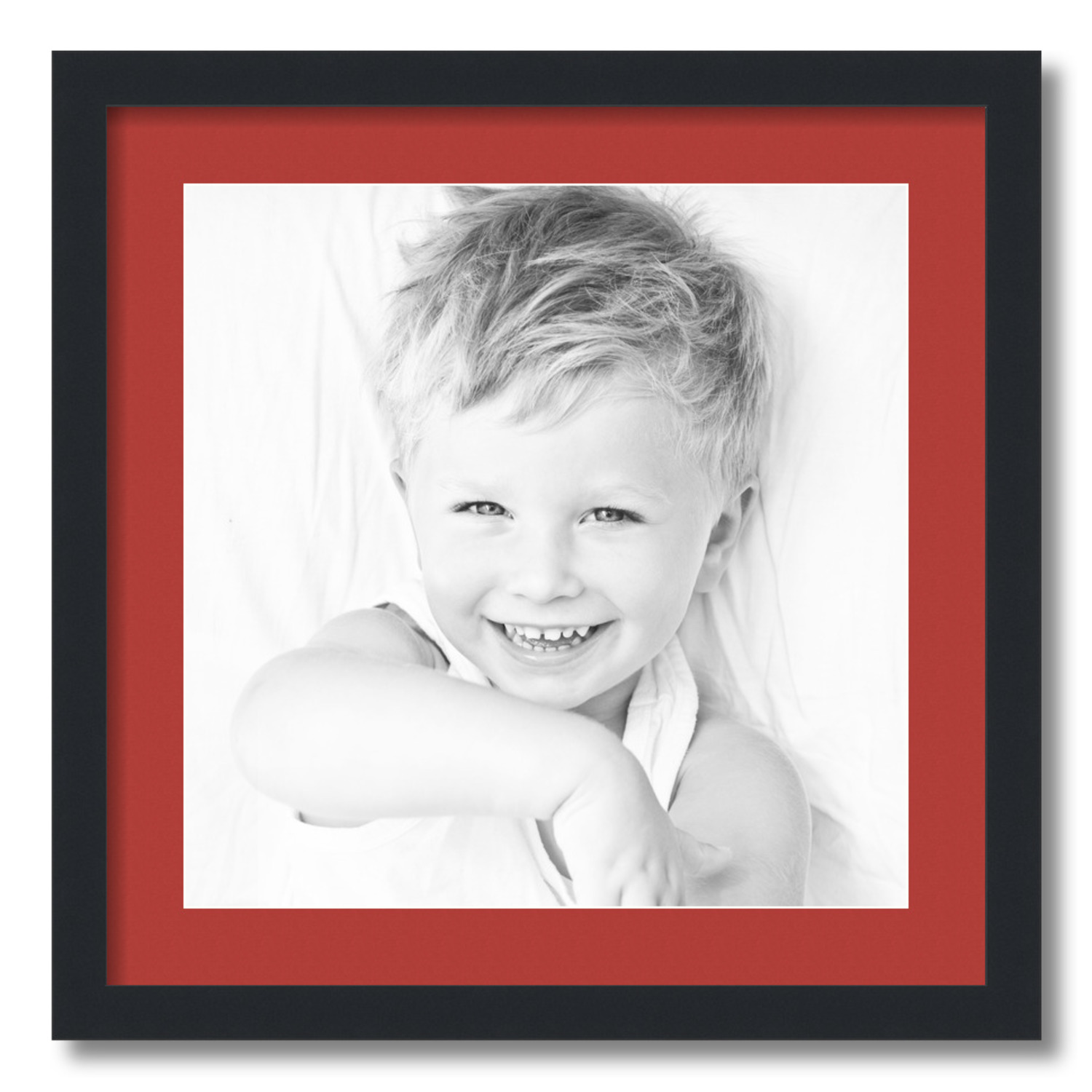 ArtToFrames Matted 20x20 Black Picture Frame with 2" Mat, 16x16 Opening 3926 - Picture 330 of 489