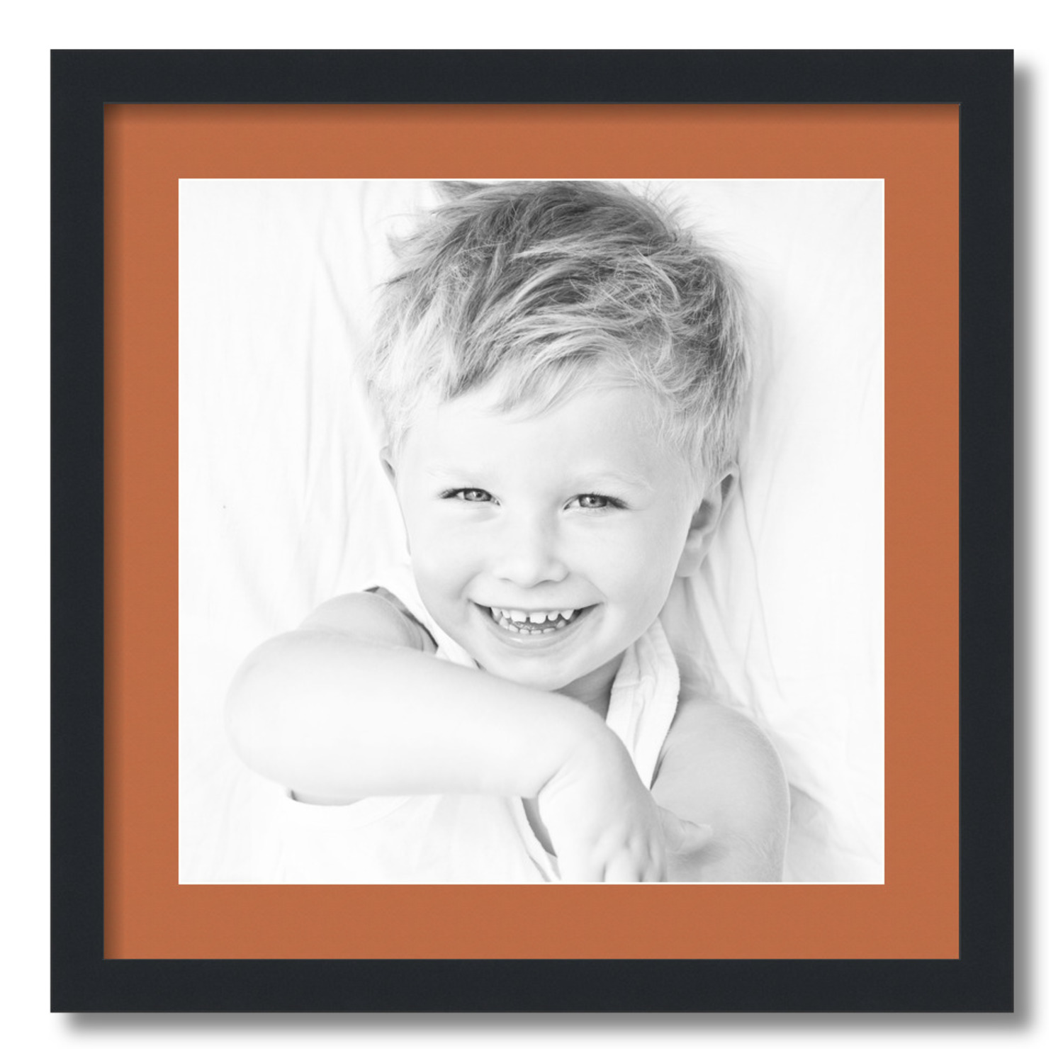 ArtToFrames Matted 20x20 Black Picture Frame with 2" Mat, 16x16 Opening 3926 - Picture 354 of 489