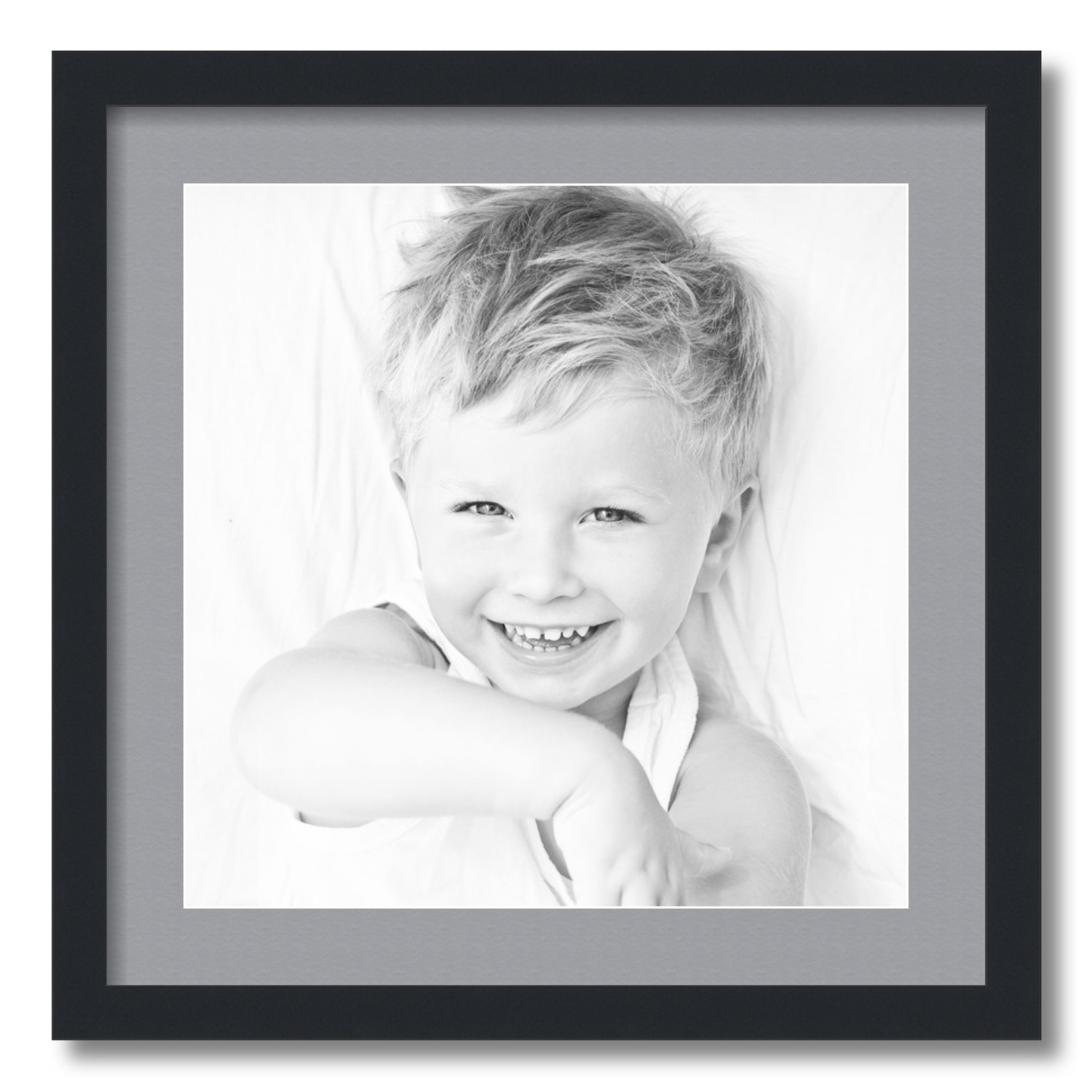 ArtToFrames Matted 20x20 Black Picture Frame with 2" Mat, 16x16 Opening 3926 - Picture 378 of 489