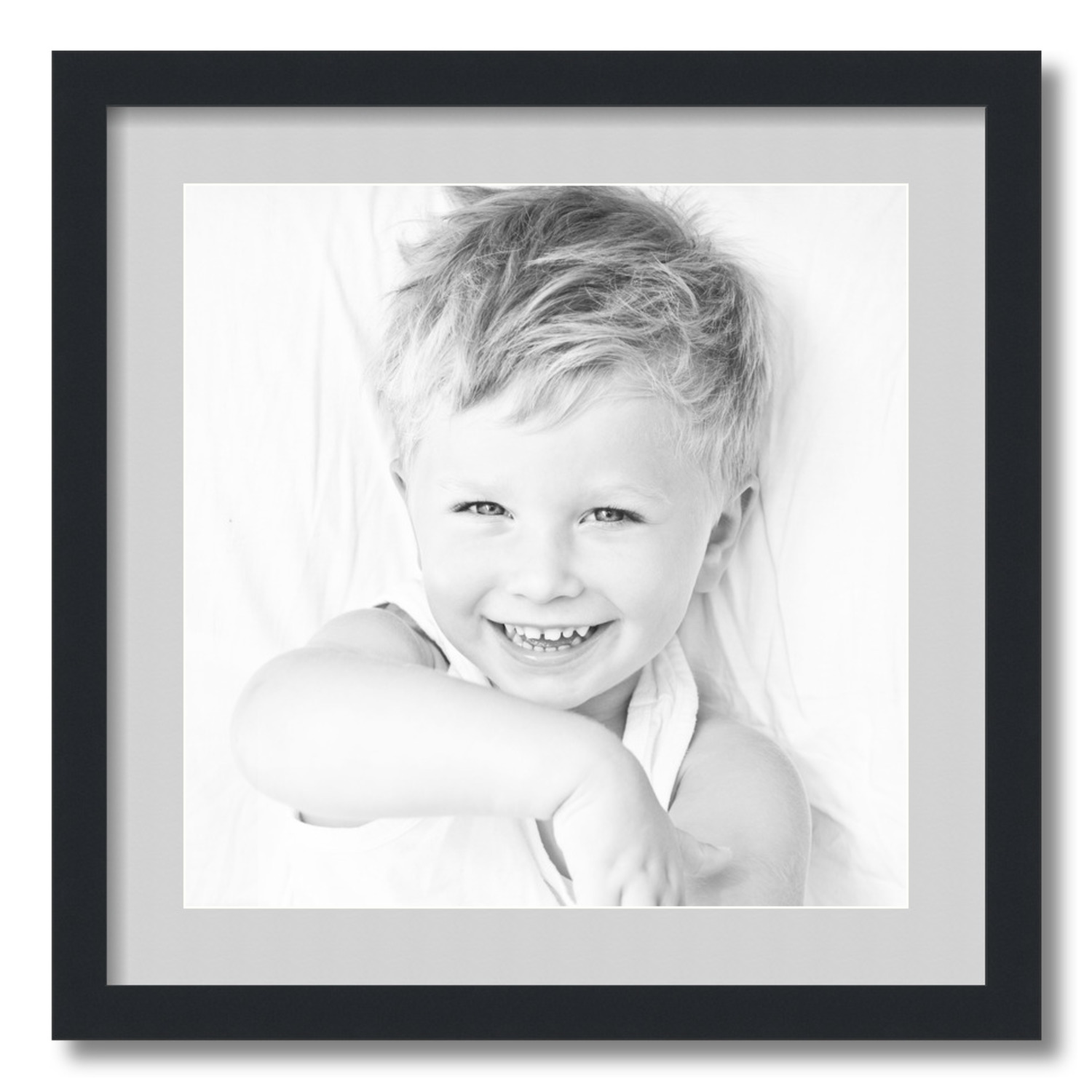 ArtToFrames Matted 20x20 Black Picture Frame with 2" Mat, 16x16 Opening 3926 - Picture 218 of 489