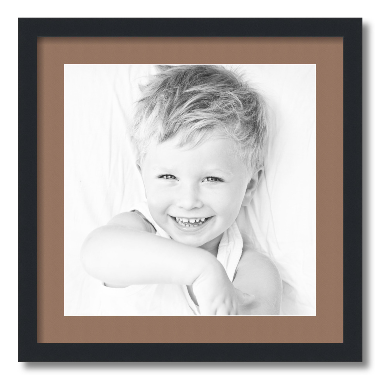 ArtToFrames Matted 20x20 Black Picture Frame with 2" Mat, 16x16 Opening 3926 - Picture 138 of 489