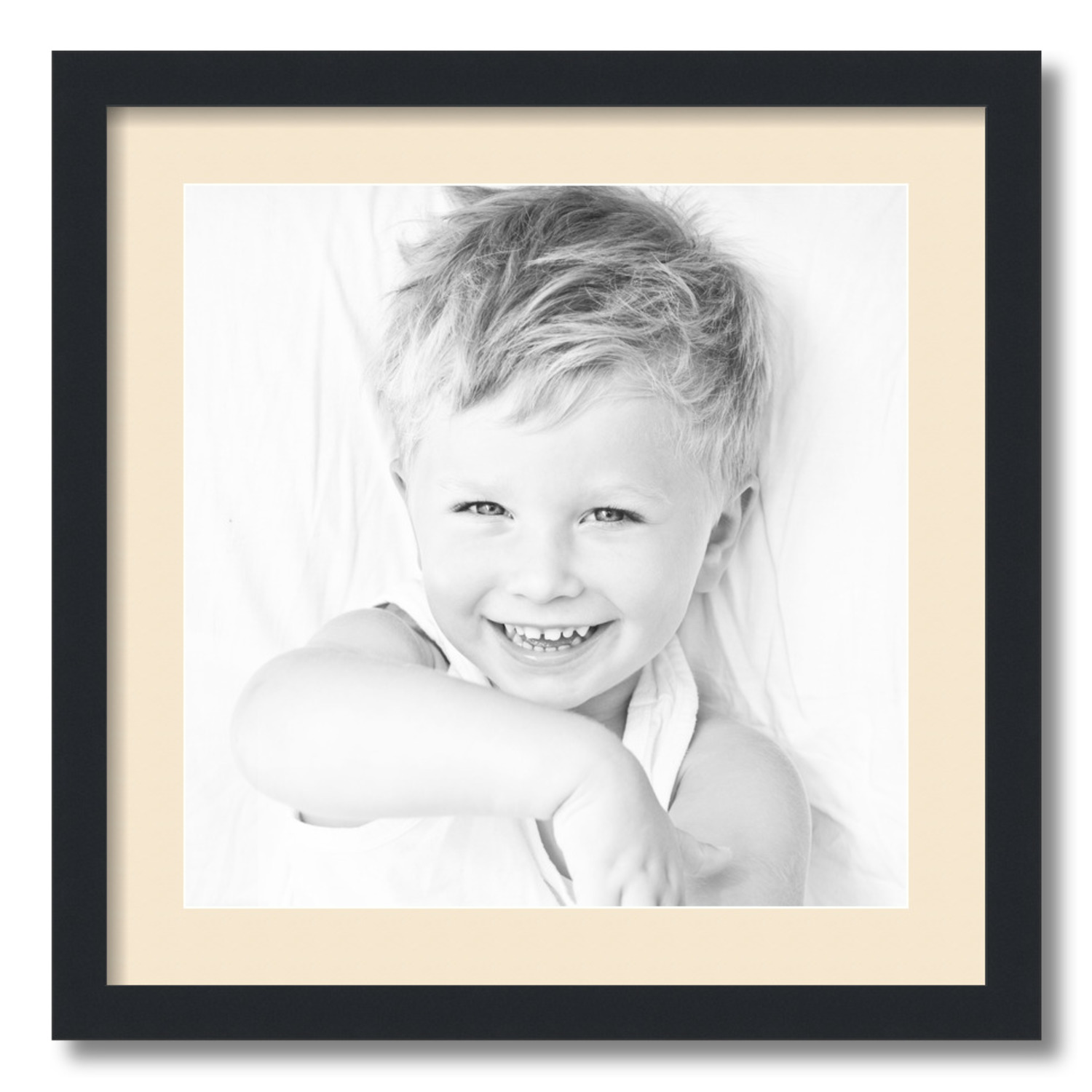ArtToFrames Matted 20x20 Black Picture Frame with 2" Mat, 16x16 Opening 3926 - Picture 394 of 489