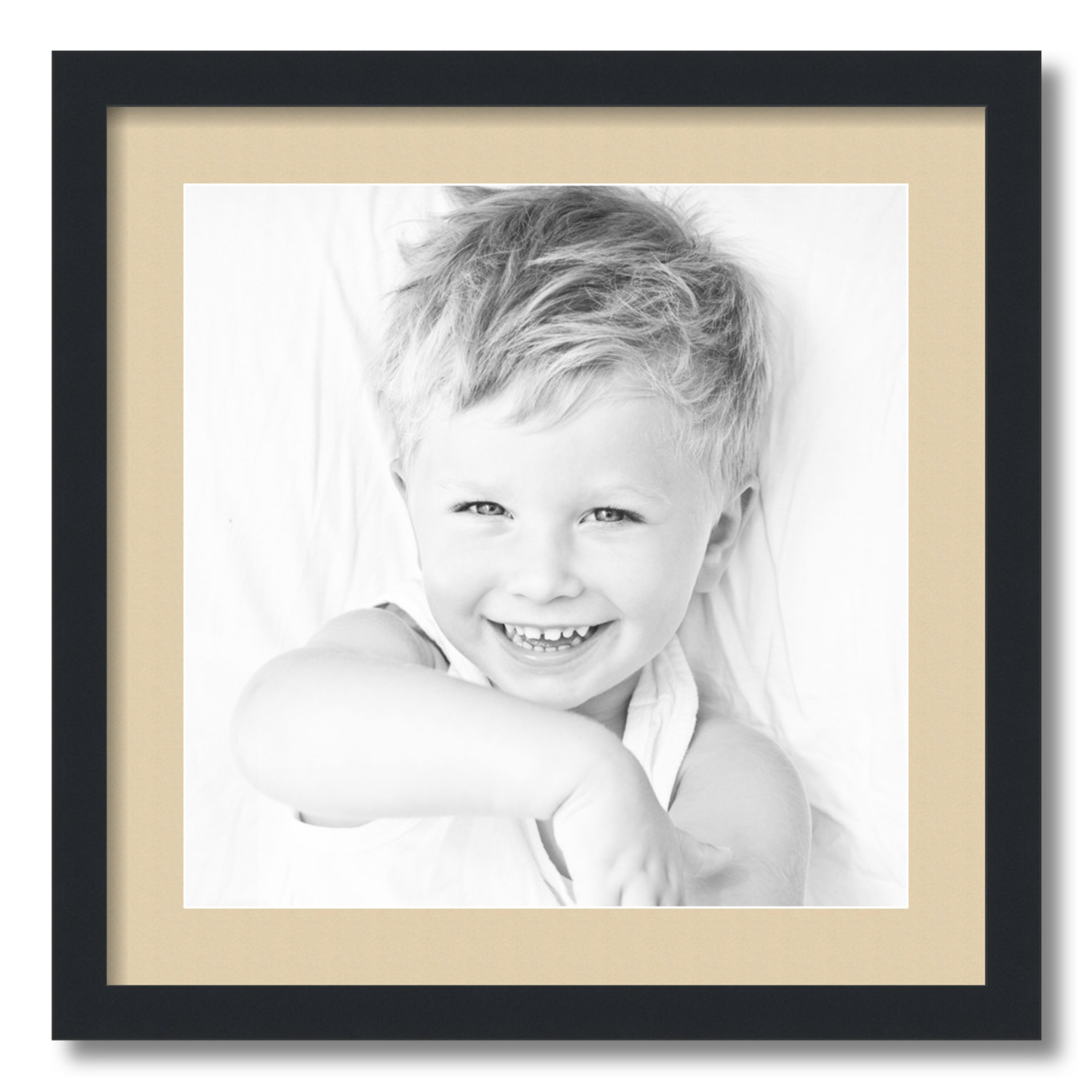 ArtToFrames Matted 20x20 Black Picture Frame with 2" Mat, 16x16 Opening 3926 - Picture 154 of 489