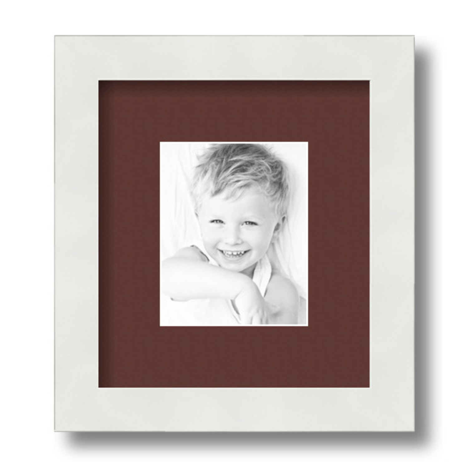 ArtToFrames Matted 7.5x9 White Picture Frame with 2" Mat, 3.5x5 Opening 3966 - Picture 346 of 489