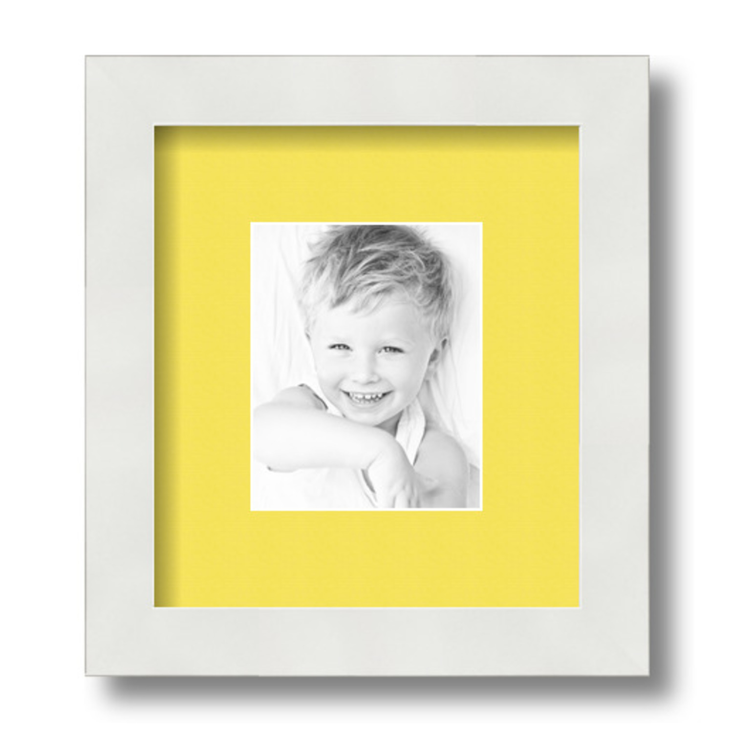 ArtToFrames Matted 7.5x9 White Picture Frame with 2" Mat, 3.5x5 Opening 3966 - Picture 482 of 489