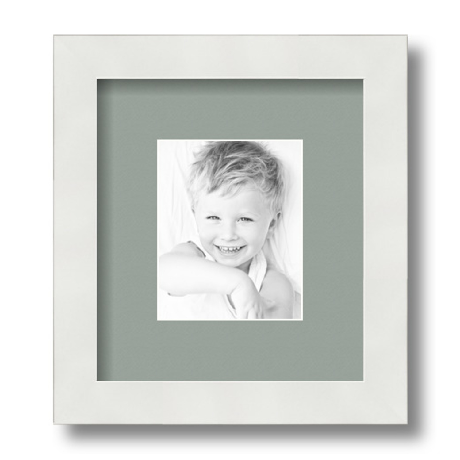 ArtToFrames Matted 7.5x9 White Picture Frame with 2" Mat, 3.5x5 Opening 3966 - Picture 386 of 489