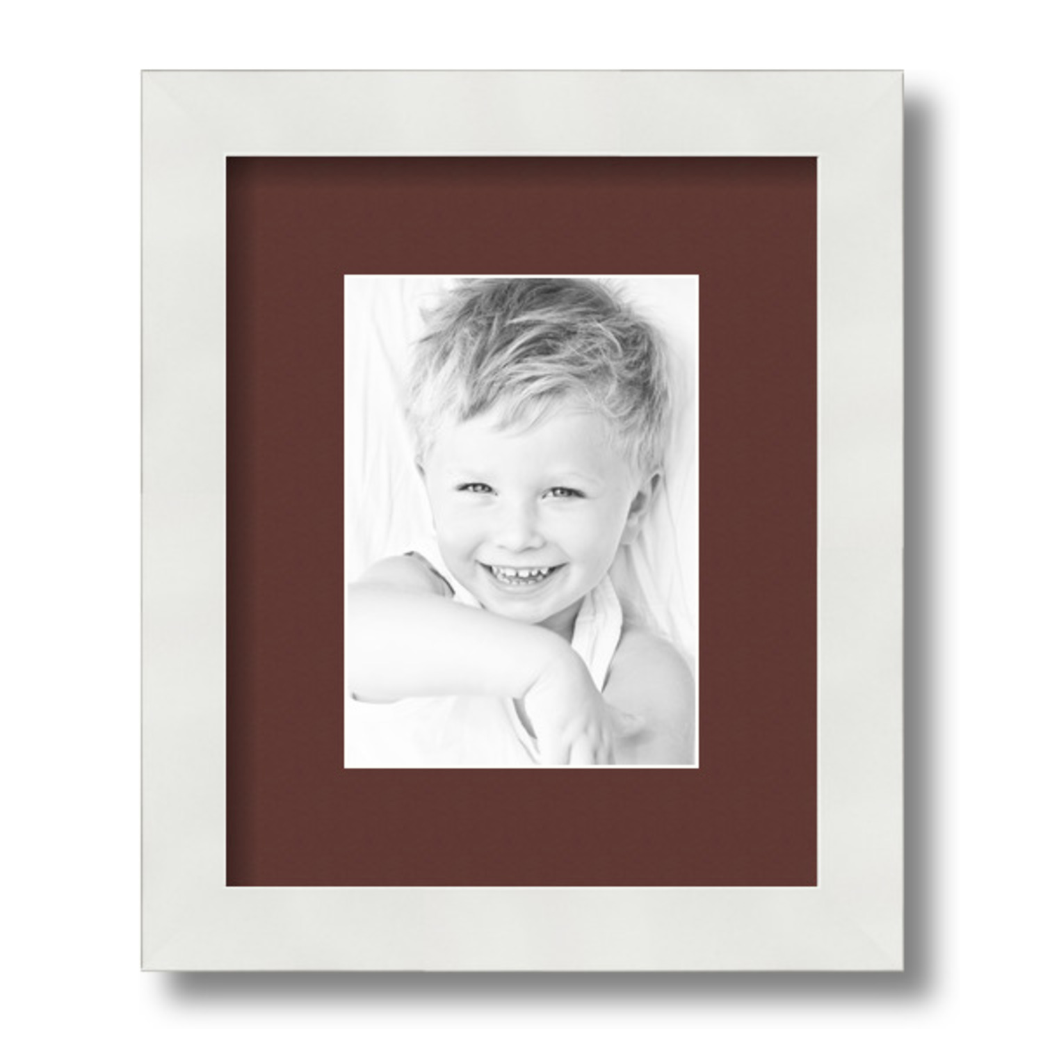 ArtToFrames Matted 9x11 White Picture Frame with 2" Mat, 5x7 Opening 3966 - Picture 346 of 489