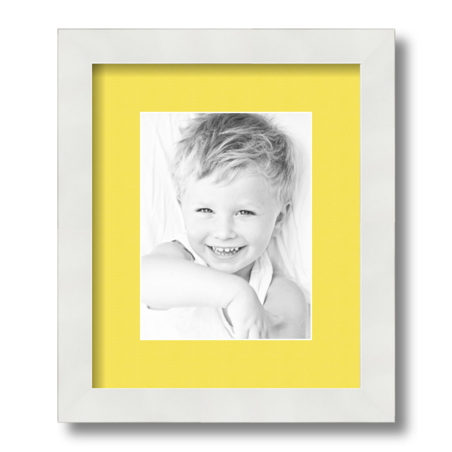 ArtToFrames Matted 10x12 White Picture Frame with 2" Mat, 6x8 Opening 3966 - Picture 482 of 489