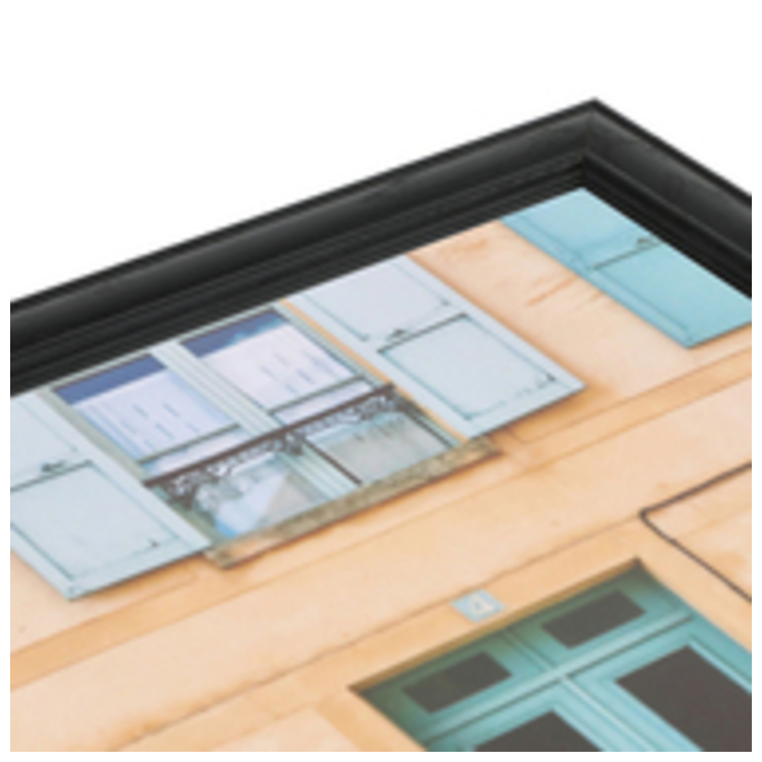 ArtToFrames 8 x 8" Traditional Custom Picture Poster Frame 1.25" Wide A8DW - Picture 5 of 29