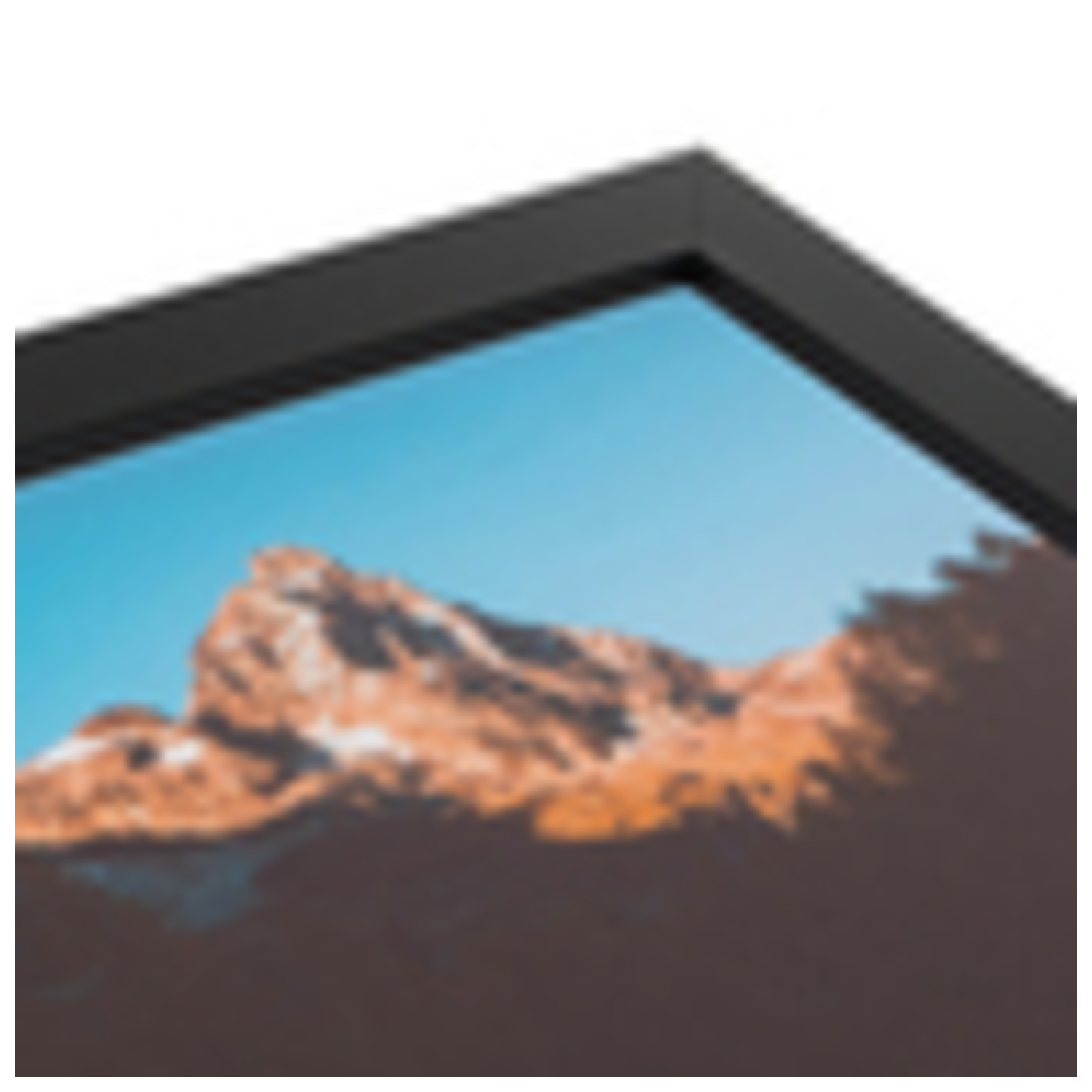 ArtToFrames 4 x 16" Modern Custom Picture Poster Frame 1.25" Wide A46M - Picture 5 of 75