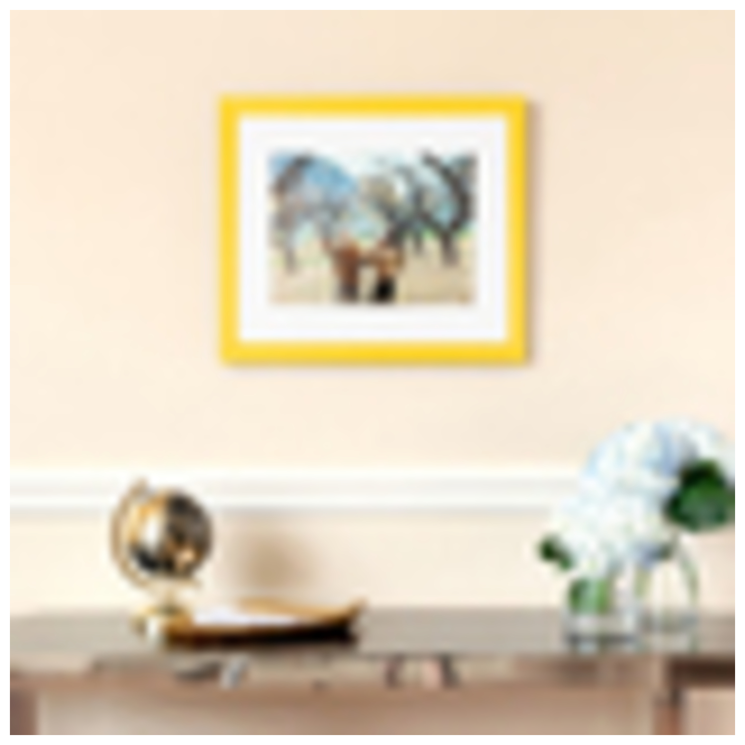 ArtToFrames 6 x 19" Traditional Custom Picture Poster Frame 1" Wide A9CA - Picture 8 of 37