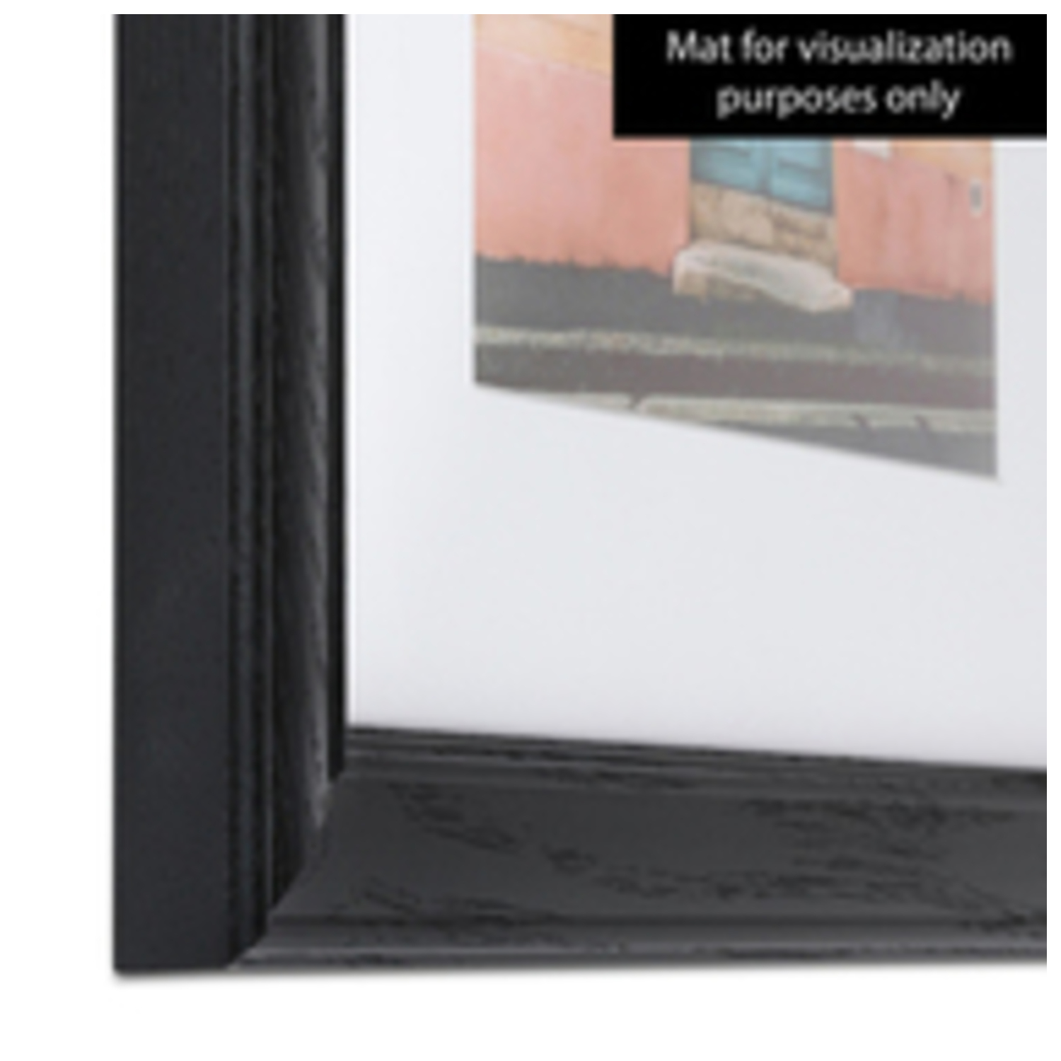 ArtToFrames 8 x 8" Traditional Custom Picture Poster Frame 1.25" Wide A8DW - Picture 4 of 29