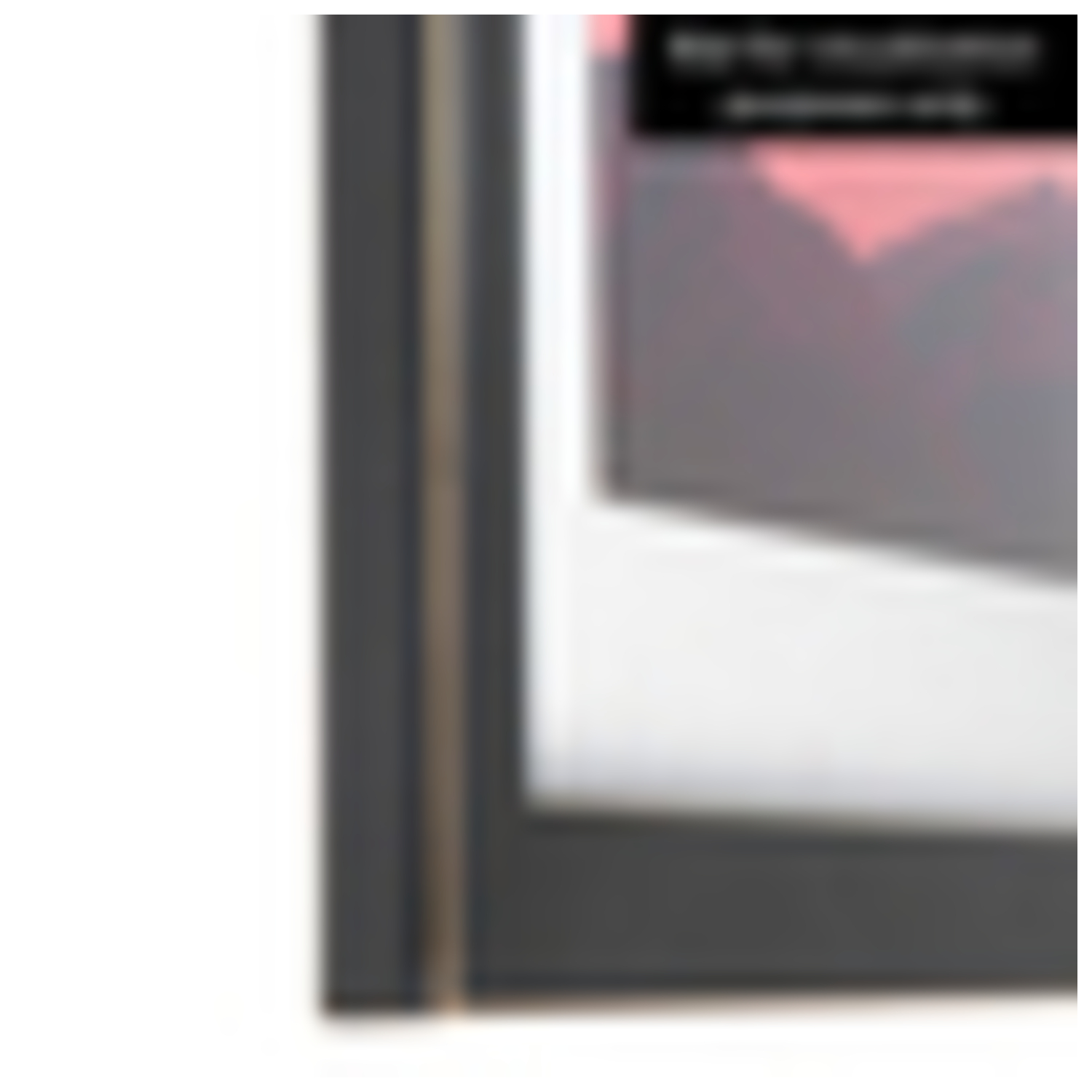 ArtToFrames 16 x 29" Modern Custom Picture Poster Frame 1.25" Wide A46MF - Picture 59 of 75