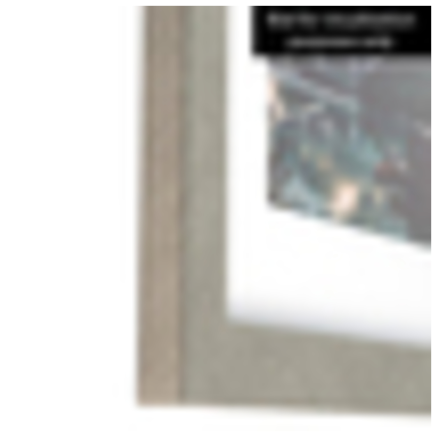 ArtToFrames 16 x 29" Modern Custom Picture Poster Frame 1.25" Wide A46MF - Picture 66 of 75