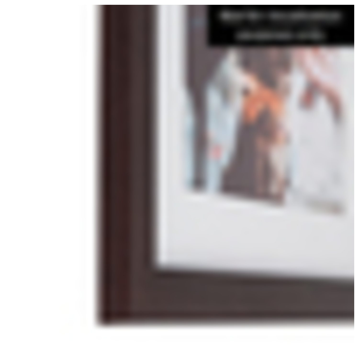 ArtToFrames 14 x 30" Modern Custom Picture Poster Frame 1.25" Wide A46KP - Picture 32 of 75