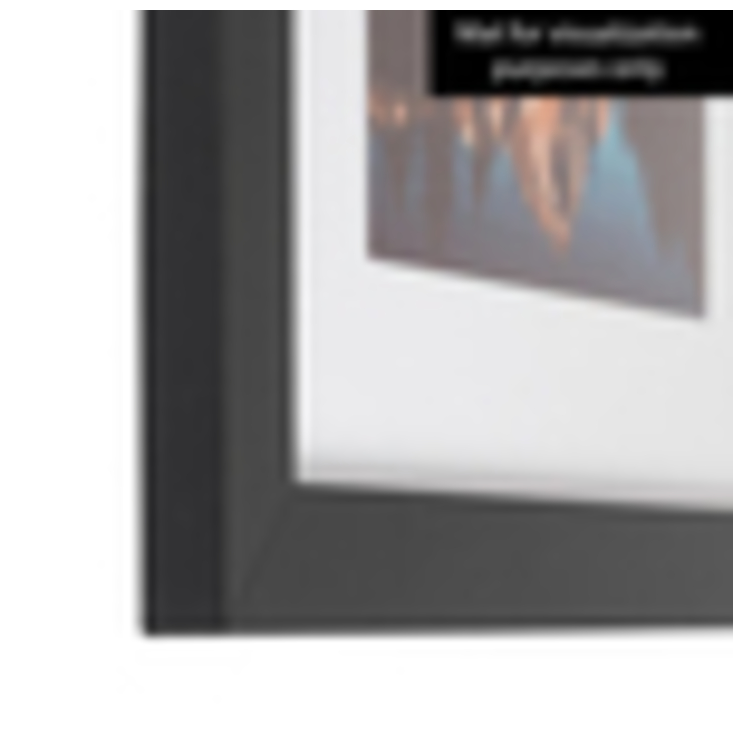 ArtToFrames 17 x 20" Modern Custom Picture Poster Frame 1.25" Wide A46MQ - Picture 4 of 75