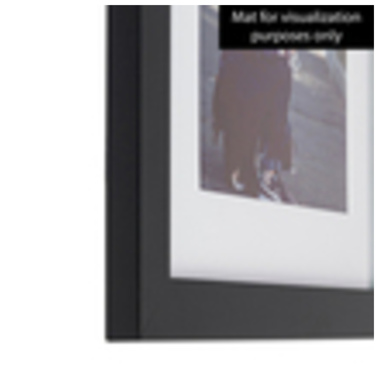 ArtToFrames 5 x 14" Modern Custom Picture Poster Frame 1.25" Wide A47AQ - Picture 16 of 20