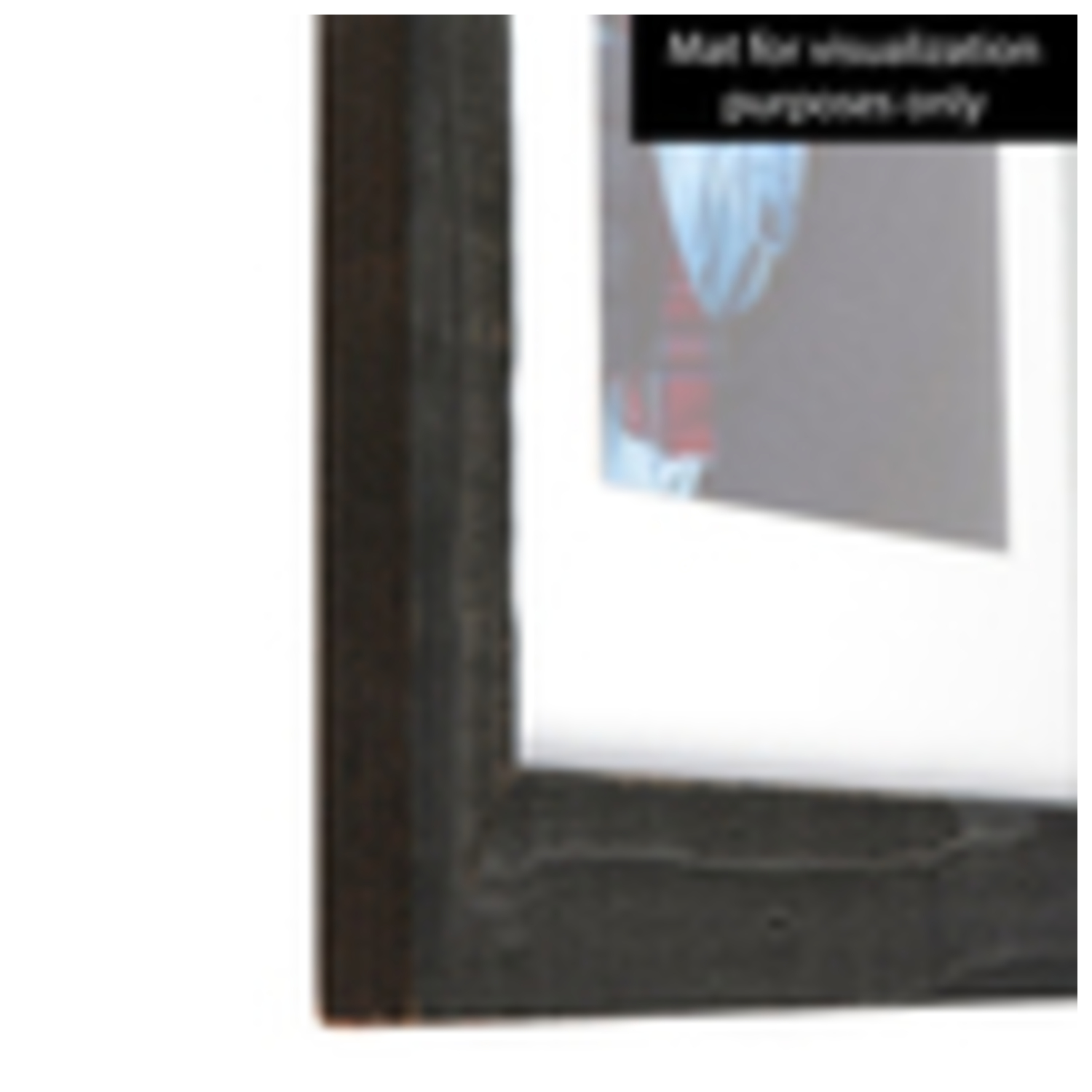 ArtToFrames 8.5 x 14" Rustic Custom Picture Poster Frame 1.5" Wide A53RS - Picture 4 of 19