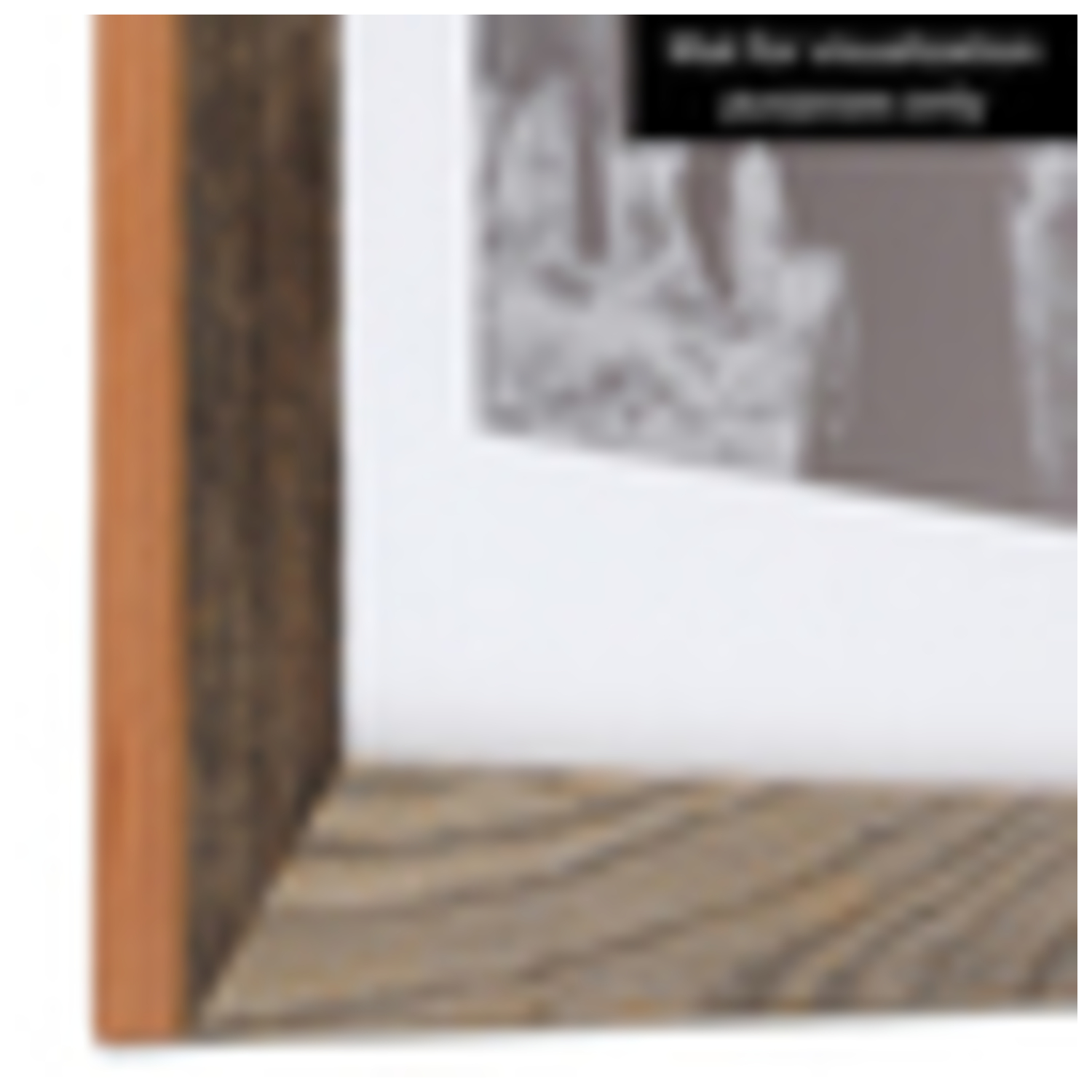 ArtToFrames 14 x 22" Rustic Custom Picture Poster Frame 1.5" Wide A53KH - Picture 4 of 33