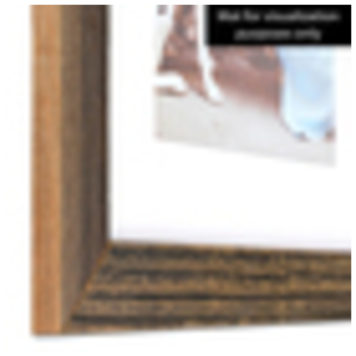 ArtToFrames 14 x 22" Rustic Custom Picture Poster Frame 1.5" Wide A53KH - Picture 11 of 33