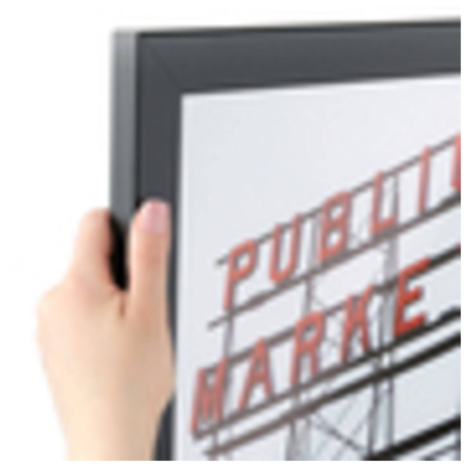 ArtToFrames 11 x 17" Modern Custom Picture Poster Frame 1.25" Wide A35HI - Picture 3 of 8