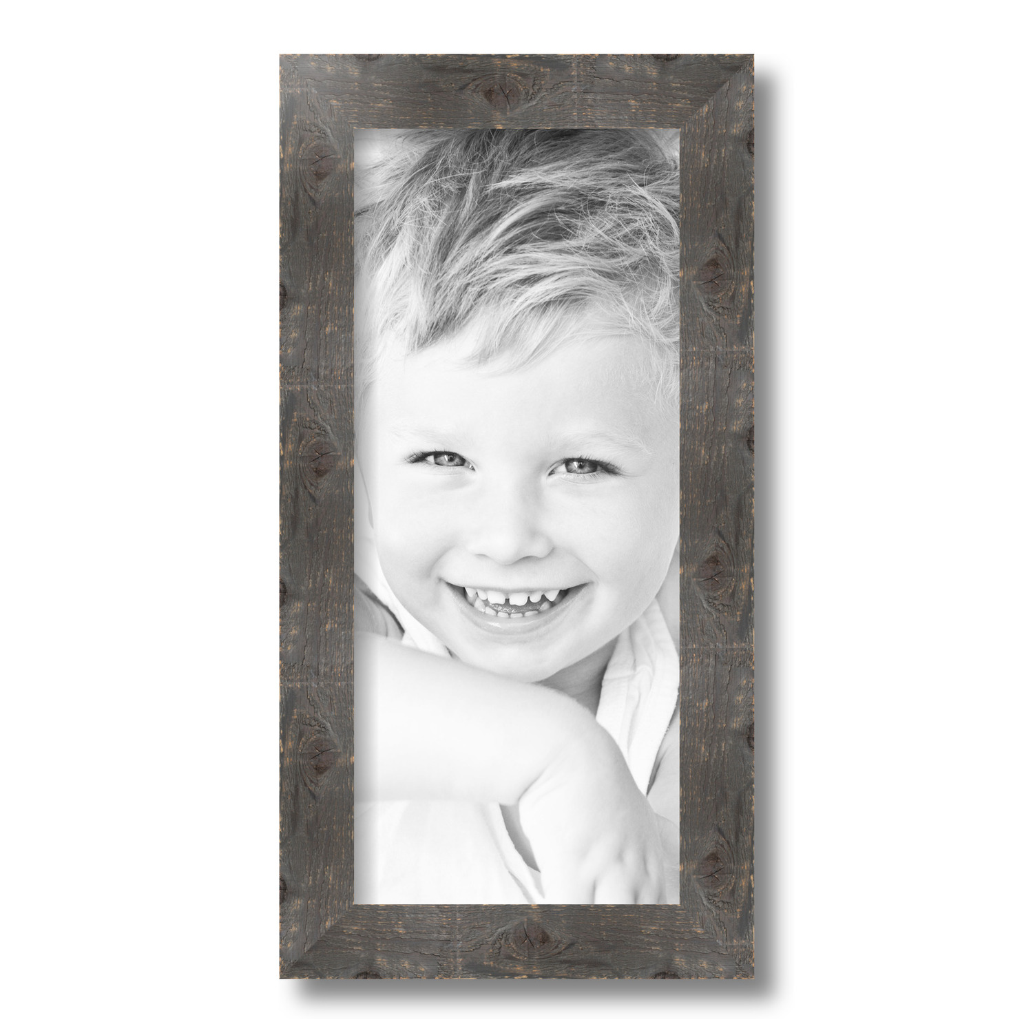 ArtToFrames 7 x 16" Rustic Custom Picture Poster Frame 1.5" Wide A53DB