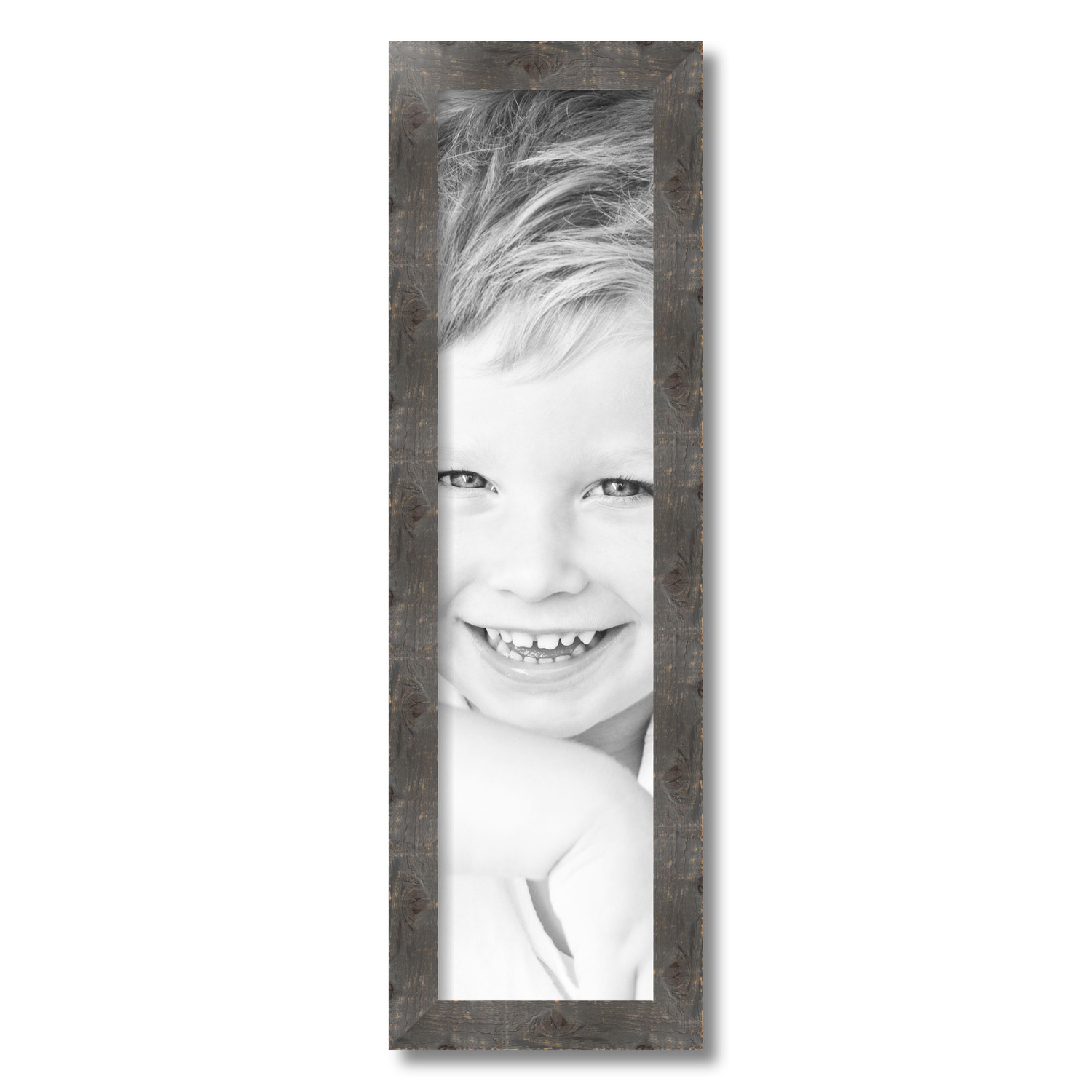 ArtToFrames 7 x 28" Rustic Custom Picture Poster Frame 1.5" Wide A53DN
